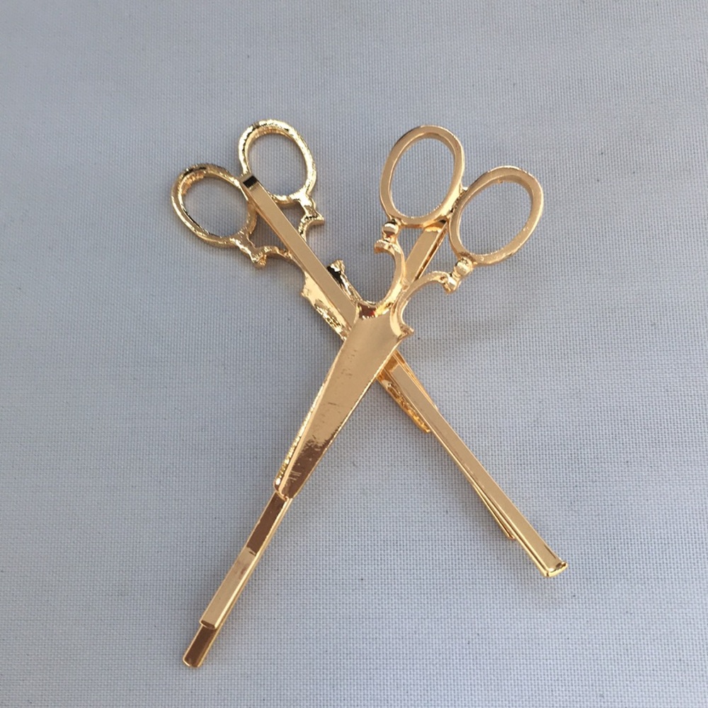 New! Set of Scissor Hair Pins - Picture 5 of 10